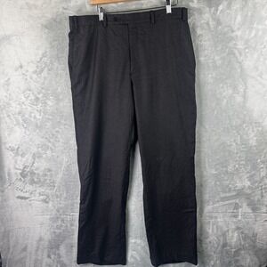 Peter Millar Dark Gray Wool Dress Pants Men's 36 Tailored Fit